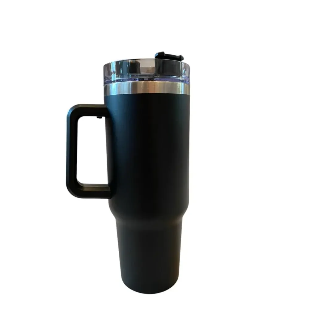 Victoria's Secret VSX Tumbler Black Quencher Stainless Steel Vacuum Insulated